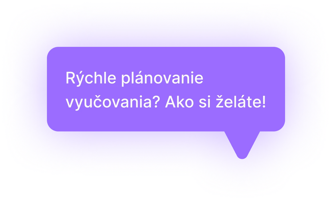 Rýchle plánovanie vyučovania?